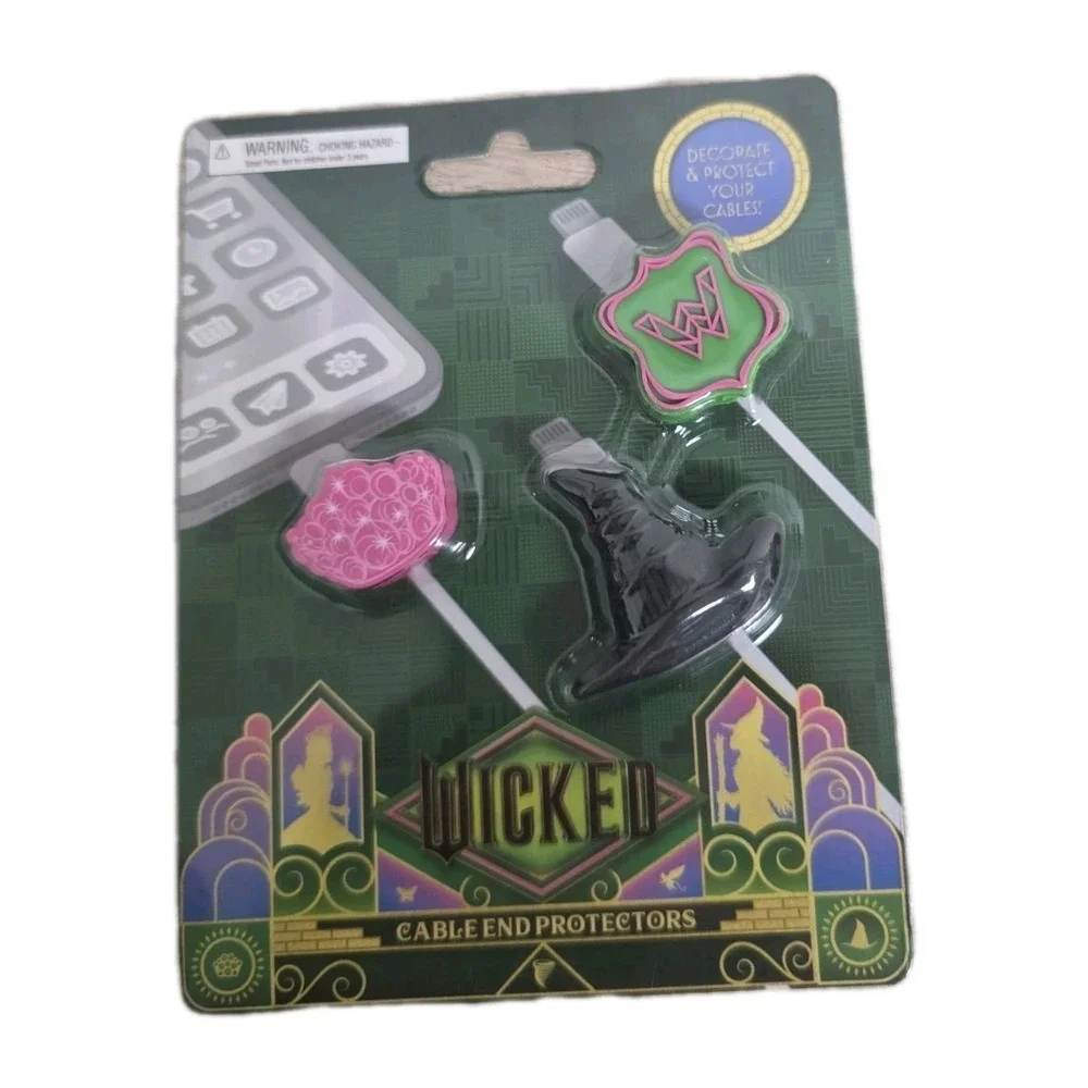 Wicked Tech Accessories Lot Keycaps‎ Charger Cable Protectors NEW